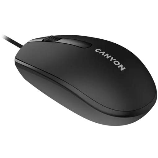 Мишка за компютър CANYON mouse M-10 Wired Black