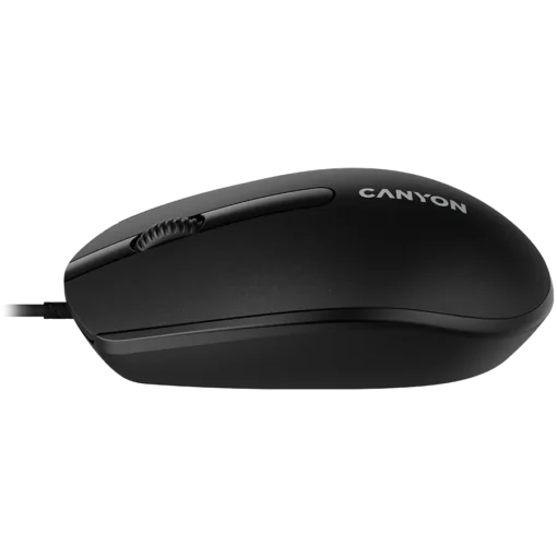 Мишка за компютър CANYON mouse M-10 Wired Black