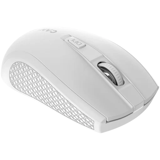 Безжична мишка CANYON mouse MW-7 Wireless White