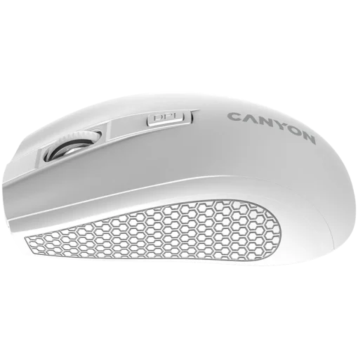 Безжична мишка CANYON mouse MW-7 Wireless White