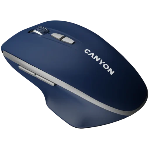 Безжична мишка CANYON mouse MW-21 BlueLED 7buttons Wireless Blue