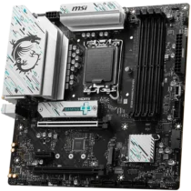 Дънна платка MSI Main Board Desktop B760M GAMING PLUS WIFI LGA 1700 4xDDR5 mATX Dual Channel DDR5 6800(OC)MHz 2x PCIe x1