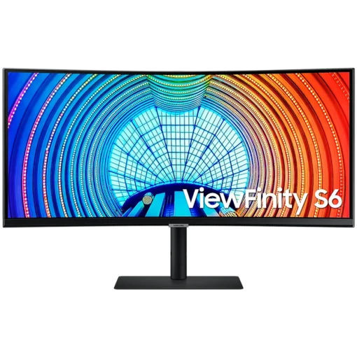 Монитор Monitor LED Samsung LS34C652UAUXEN HRM S65UC 34" UWQHD Curved 1000R 21:9 (3440x1440) VA 100Hz 350 cd/㎡ 3000:1 HD