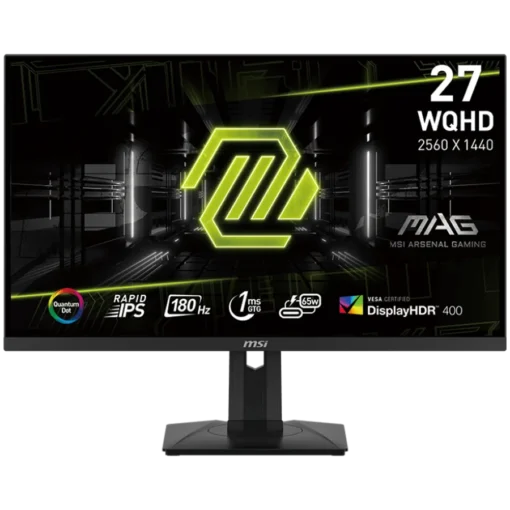 Монитор MSI MAG 274QRF QD E2 Gaming Monitor 27" 170Hz WQHD(2560x1440) 16:9 Rapid IPS Anti-glare 1ms 400nits 1000:1 178°/