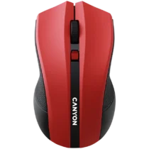 Безжична мишка CANYON mouse MW-5 Wireless Red