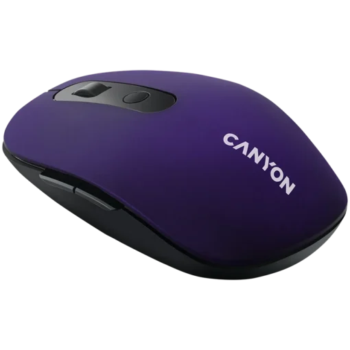 Безжична мишка CANYON mouse MW-9 Dual-mode Wireless Violet