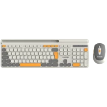 Клавиатура CANYON HSET-W5 EN Keyboard+Mouse AAA+AA Wireless Beige