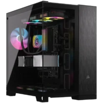 Кутия за компютър Corsair 6500X Tempered Glass Mid-Tower Black/Obsidian Aluminum EAN: