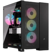 Кутия за компютър Corsair 6500D Airflow Tempered Glass Mid-Tower Black