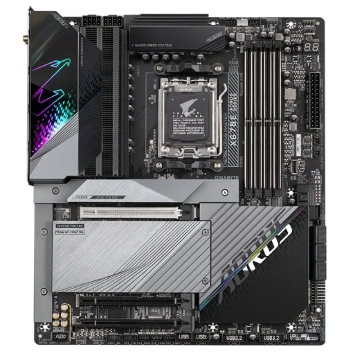 Дънна платка GIGABYTE X670E AORUS Master Socket AM5