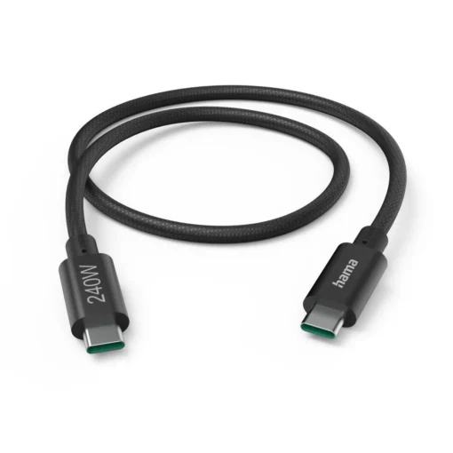 Кабел за зареждане Hama USB-C - USB-C 240 W USB 3.2 Gen1 201702