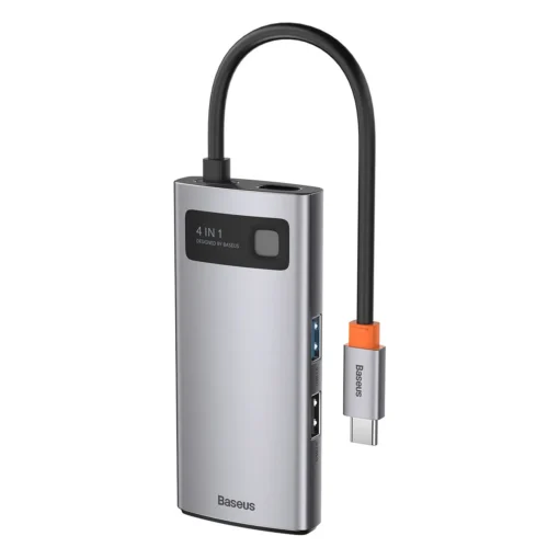 USB хъб Baseus Type-C 4 в 1 с 1х USB 3.0