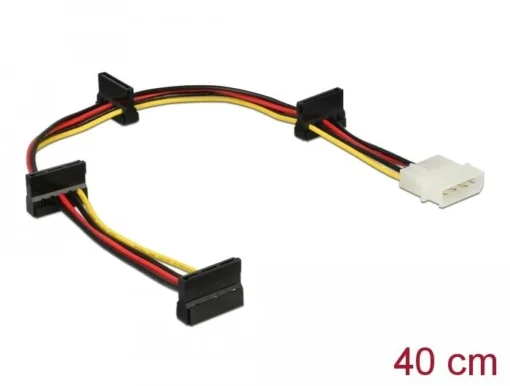 Кабел Power Molex 4 Pin > 4 x SATA 15 Pin