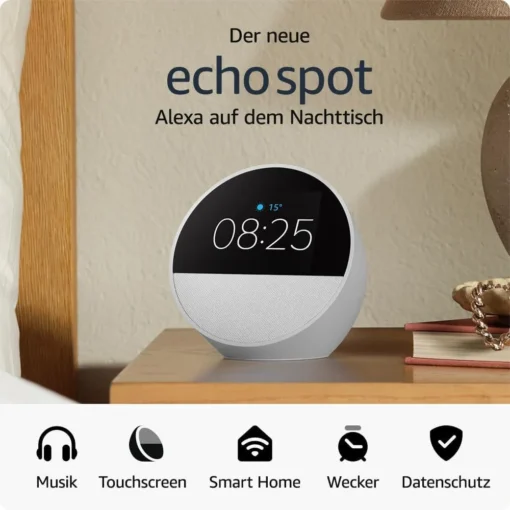 Смарт часовник Amazon Echo Spot 2024