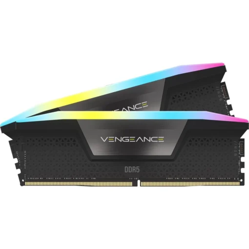 Памет за компютър Corsair Vengeance Black RGB 32GB(2x16GB) DDR5 6000MHz