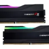 Памет за компютър G.SKILL Trident Z5 RGB 64GB(2x32GB) DDR5 6000MHz F5-6000J3040G32GX2-TZ5RK Intel