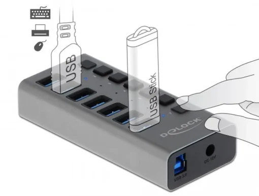 USB-А хъб