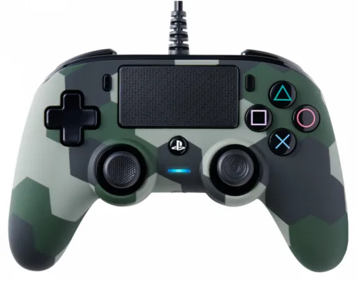 Жичен геймпад Nacon Wired Compact Controller Camo Green Зелен