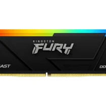 Памет за компютър Kingston FURY Beast Black RGB 8GB DDR4 3600MHz CL17