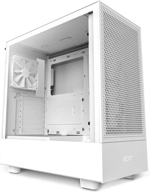 Кутия за компютър NZXT H5 Flow Matte White