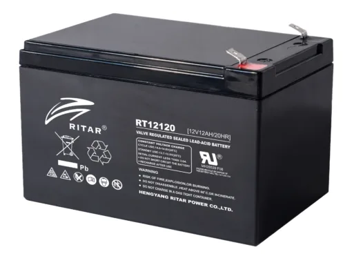 Оловна Батерия RITAR (RT12120) AGM 12V 12 Ah 151/ 98/ 95 mm Tерминал2