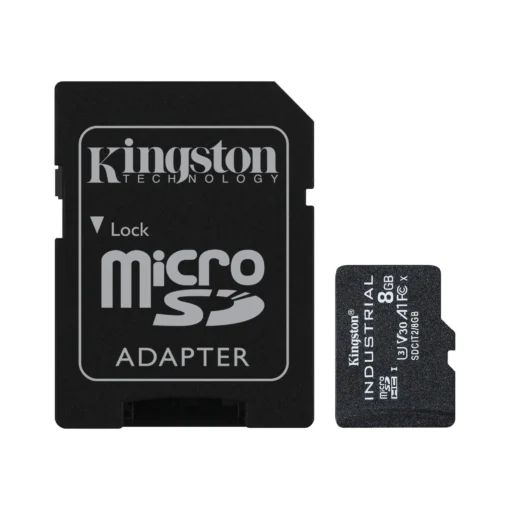 Карта памет Kingston Industrial microSDHC/SDXC 8GB