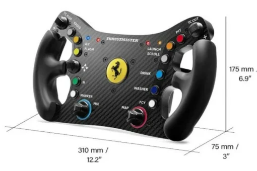 Волан Thrustmaster Ferrari 488 GT3 Wheel Add-On, PC, PS4, PS5, Xbox - Image 5