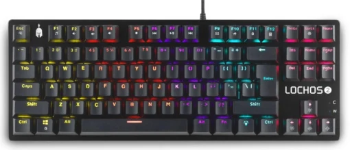 Геймърска механична клавиатура Spartan Gear Lochos 2 TKL Черна