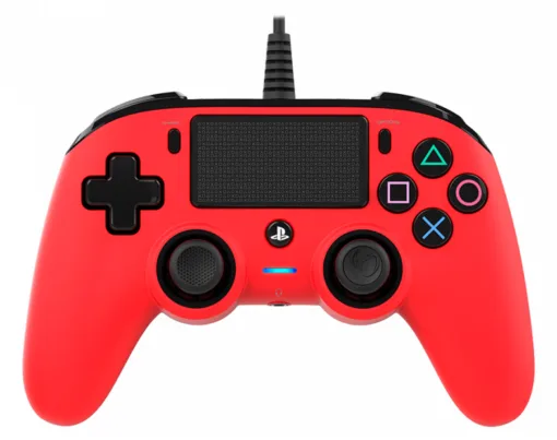 Жичен геймпад Nacon Wired Compact Controller Червен