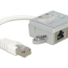 Адаптер DeLock Port Doubler 1 x RJ45 plug - 2 x RJ45 jack (2 x Ethernet)