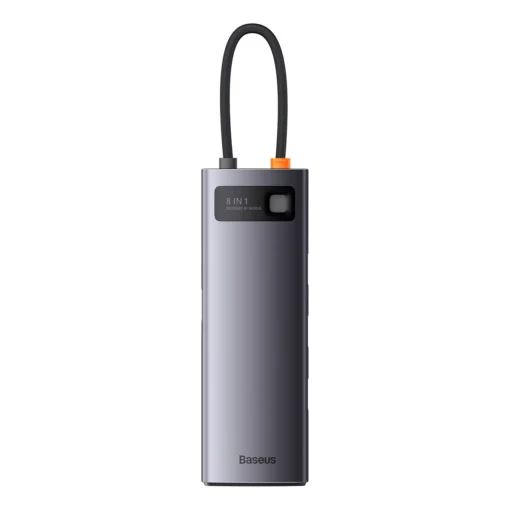 USB хъб Baseus WKWG05001 USB-C Metal Gleam Series 8в1