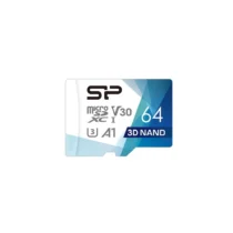 Карта памет Silicon Power Superior Pro 64GB microSDXC Class 10 SD Adapter