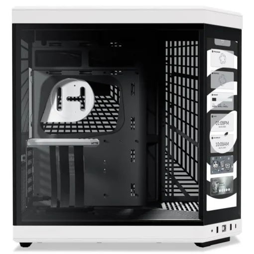 Кутия за компютър HYTE Y70 Tempered Glass Black/White