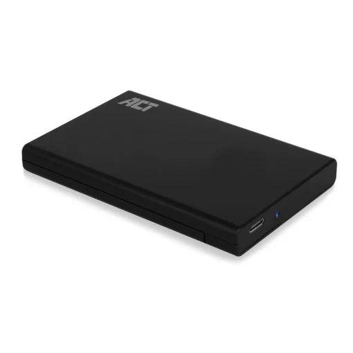 Чекмедже за твърд диск ACT AC1225 SATA 2.5" USB-C 3.2 Gen2 Черен