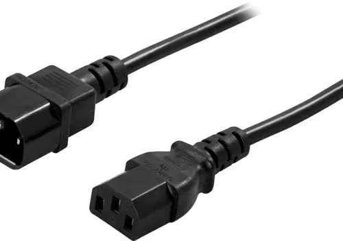 Кабел PowerWalker IEC C13/C 14 - 180 m 10A 0.75 mm2
