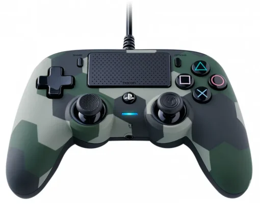 Жичен геймпад Nacon Wired Compact Controller Camo Green