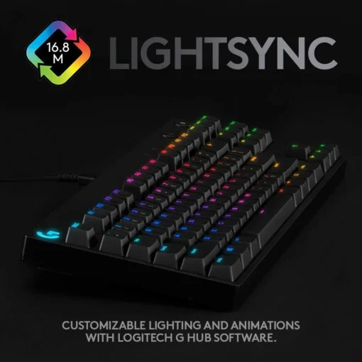 Геймърска механична клавиатура Logitech G Pro Clicky RGB - Image 4