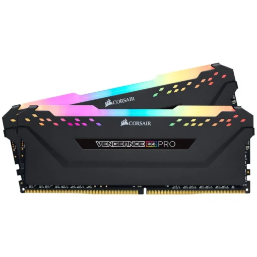 Памет за компютър Corsair Vengeance PRO RGB Black 16GB(2x8GB) DDR4 3600MHz