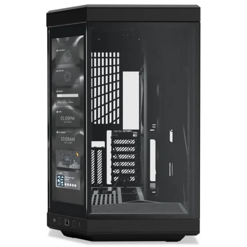 Кутия за компютър HYTE Y70 Tempered Glass Black