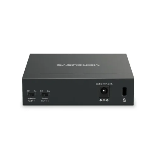 5-портов настолен комутатор Mercusys MS105GP със 4 PoE+