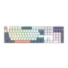 Механична геймърска клавиатура Redragon Trundle K668WBO-RGB_RD бяла RGB подсветка Red