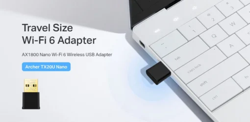 Безжичен USB 2-лентов адаптер TP-Link Archer TX20U Nano