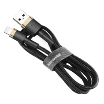 Кабел Baseus Cafule USB-А към Lightning CALKLF-CV1 2м - черен