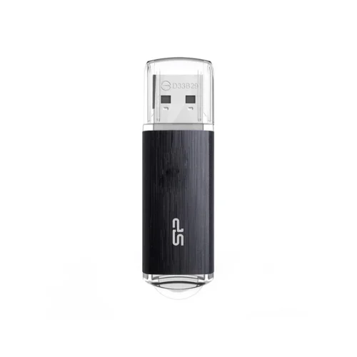 USB памет SILICON POWER Blaze B02 64GB USB 3.2 Gen 1 Черен