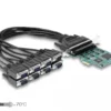 Карта Delock PCI Express x1 към 8 x Serial RS-232