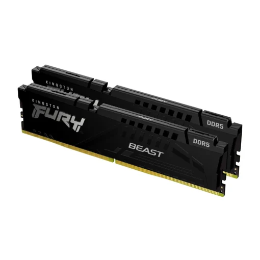 Памет за компютър Kingston FURY Beast Black 32GB (2x16GB) DDR5 6000MHz CL36