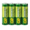 Цинк карбонова батерия GP R6  GREENCELL 15G-S4 /4 бр. в опаковка/ shrink