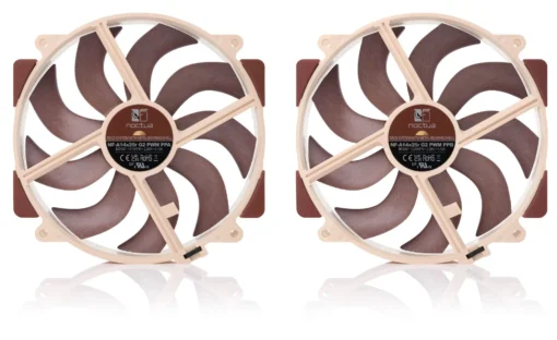 Noctua комплект вентилатори FAN SET 2 x Fan 140mm – NF-A14x25r G2 PWM