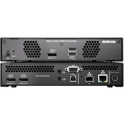 KVM трансмитер Matrox XTO3-N3208RX SPF  До 2 монитора