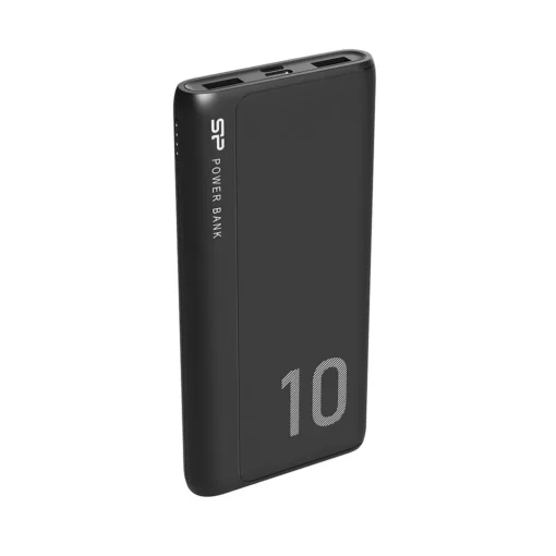 Външна батерия Silicon Power QP15 10000 mAh Black